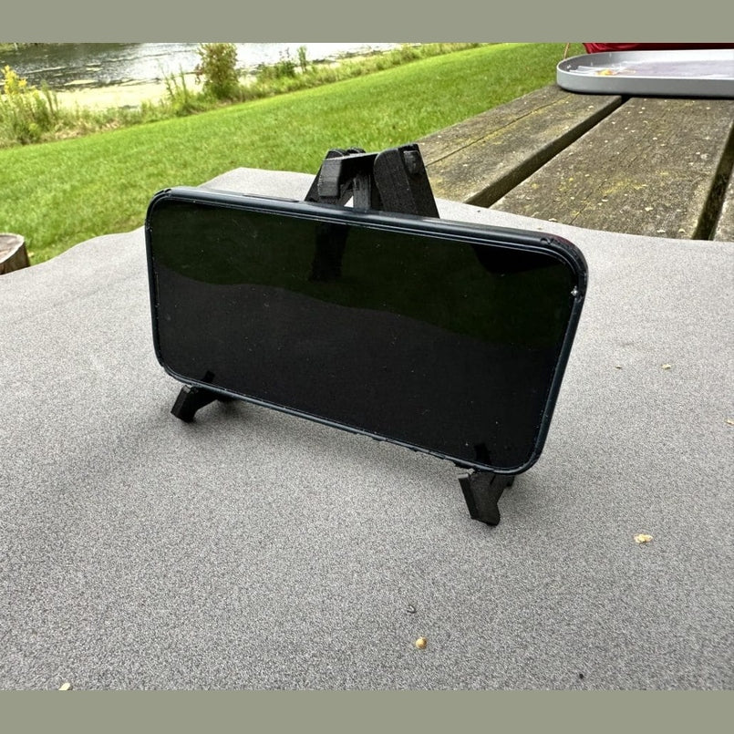 Caveman TV Smartphone Holder Adotec Gear Universal Smartphone Stand with Adjustable Angle for Outdoor Use