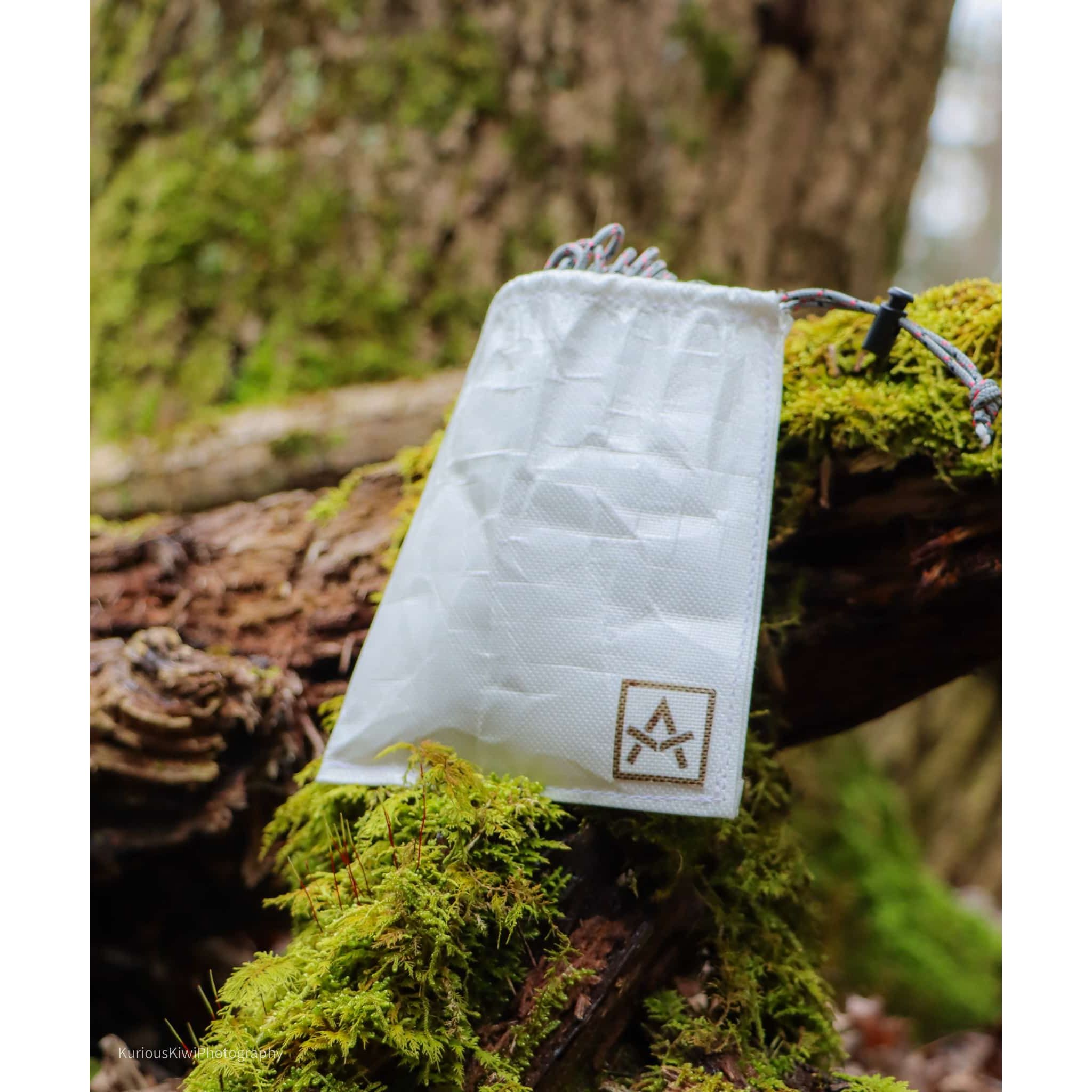Ultralight Bear Bag Rock Sack Adotec Gear Ultralight Bear Bag in White for Safely Storing Food While Camping