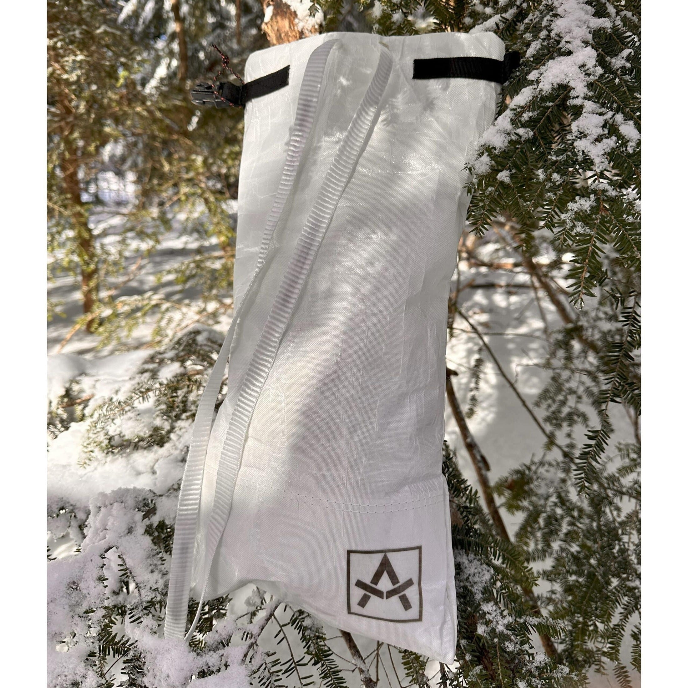 Ultralight Bear Locker: Black Bear-Resistant Bag Adotec Gear bear-resistant food bag designed for outdoor adventures and camping trips in snowy conditions