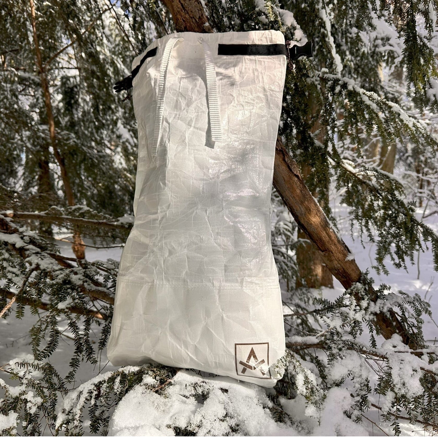 Ultralight Bear Locker: Black Bear-Resistant Bag Adotec Gear bear-resistant food bag designed for secure food storage while camping in bear country