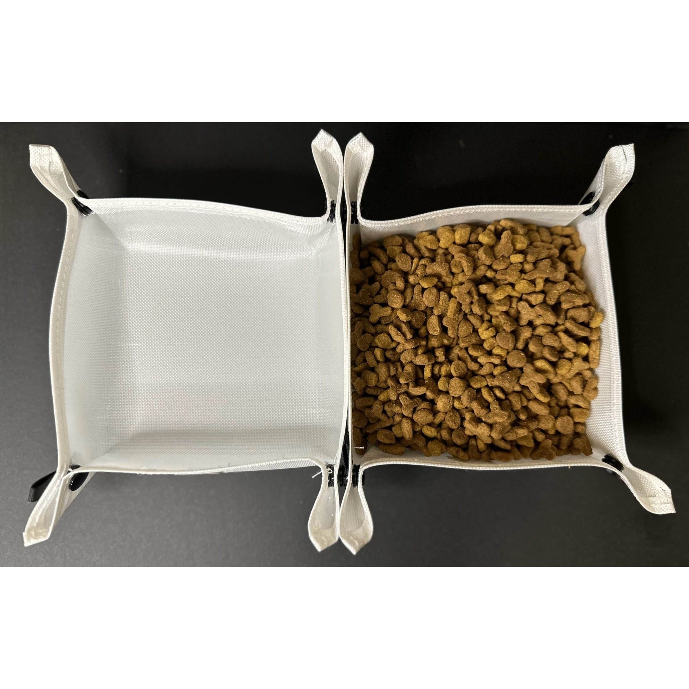 Ultralight Dog Bowl Adotec Gear Ultralight Camping Bowl with Multiple Compartments for Easy Food Organization
