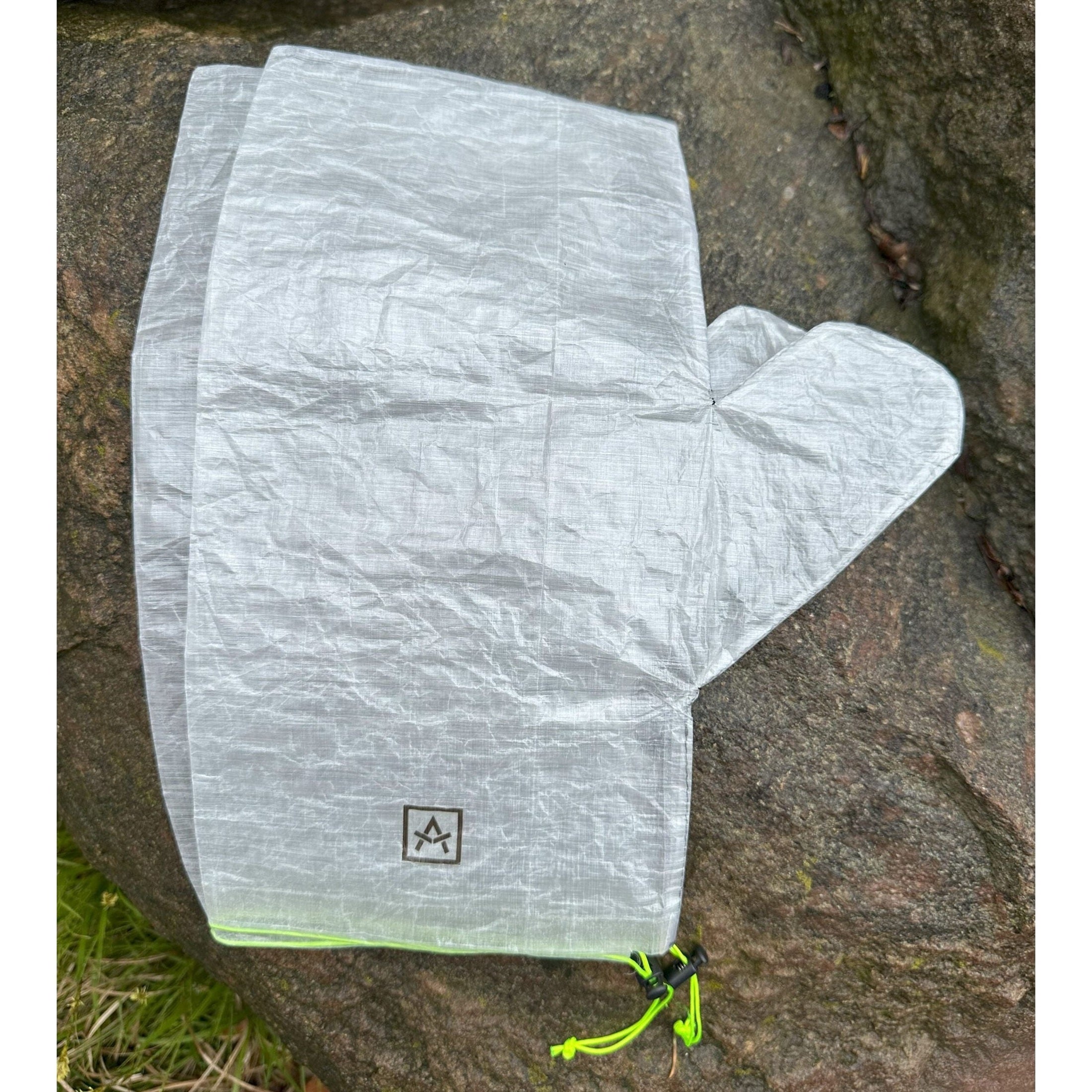 Rain Mitt Stuff Sacks Adotec Gear Waterproof Mitt Stuff Sacks in gray with a secure closure and lightweight design