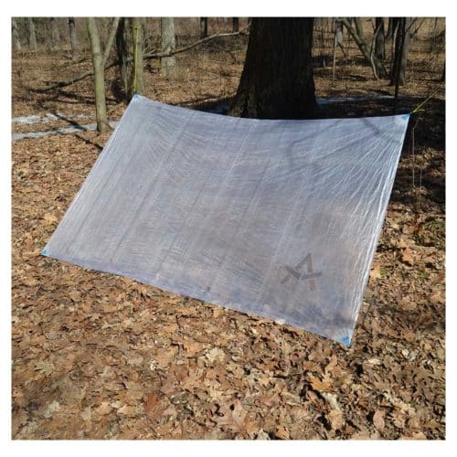 Ultralight Flat Tarp – Small 6.5 ft x 4.5 ft
