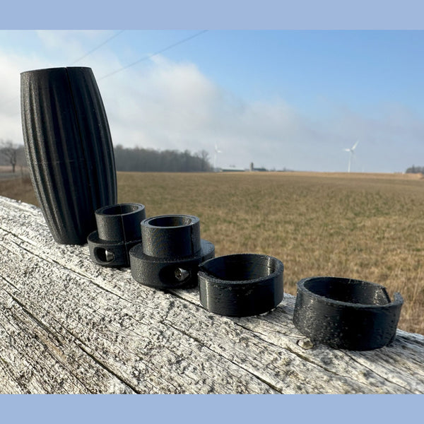 Adotec Gear Black Adjustable Replacement Gear Set with Multiple Sizes for Custom Applications